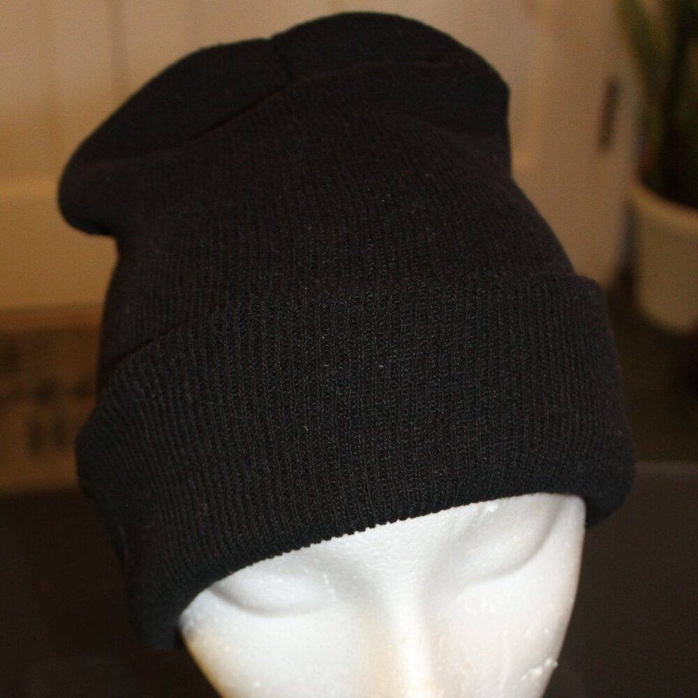 Black Knit Beanie